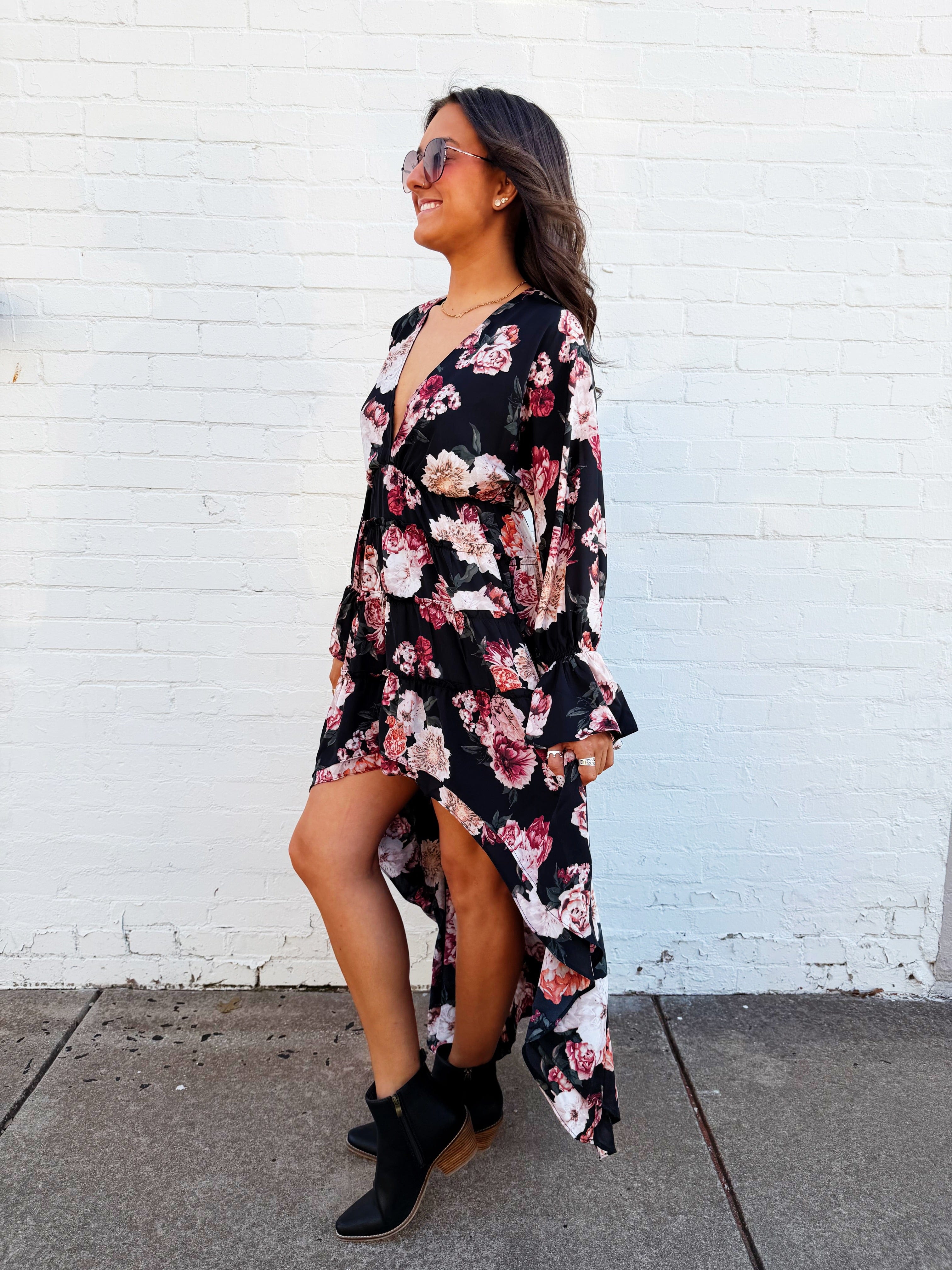 BuddyLove Dresses Lennon High Low Dress In Nightfall