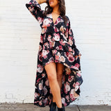 BuddyLove Dresses Lennon High Low Dress In Nightfall