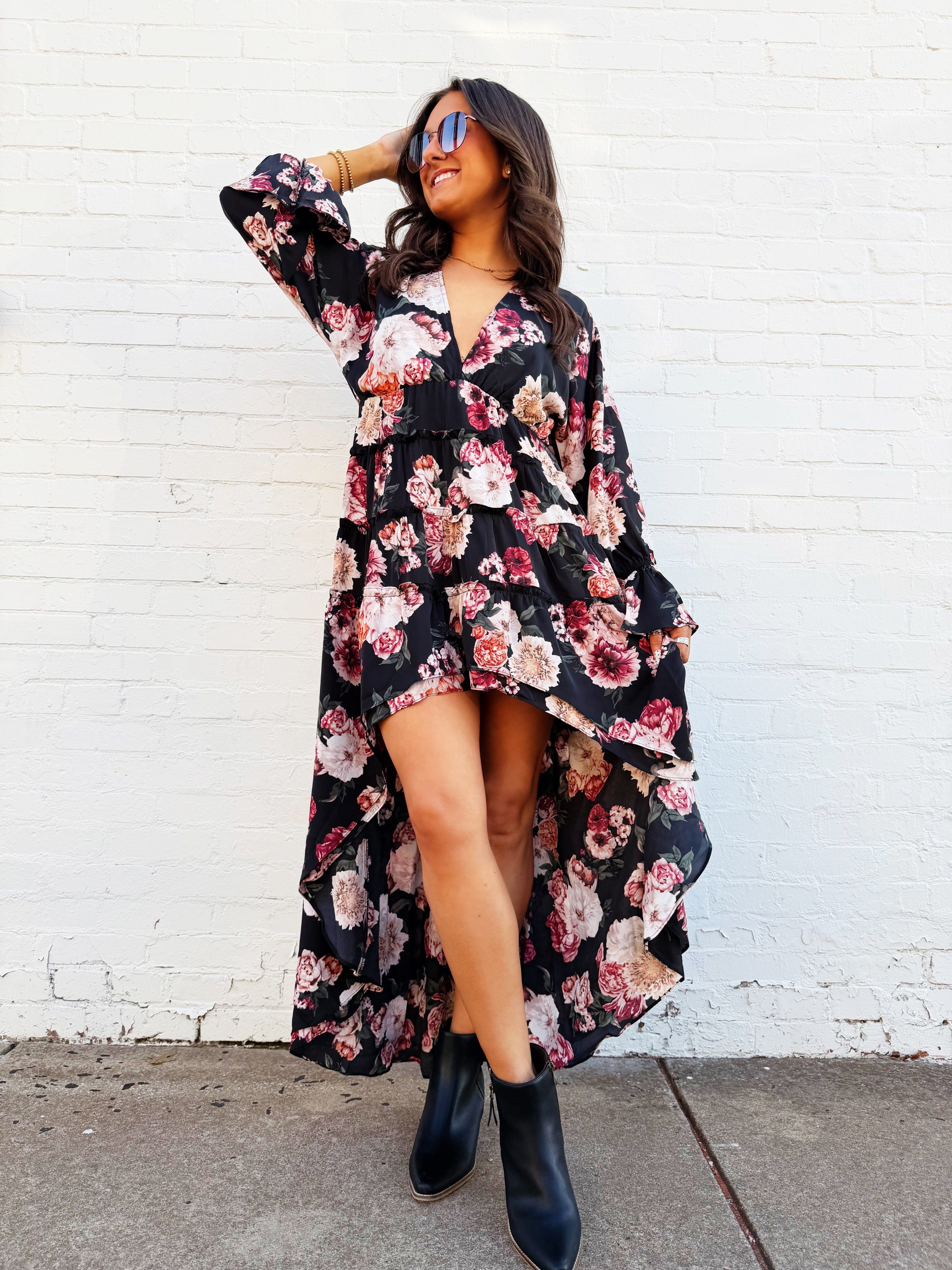 BuddyLove Dresses Lennon High Low Dress In Nightfall