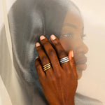 BudhaGirl All Weather Rings (Set Of Three) - Infinity Raine