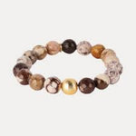 BuDhaGirl Bianca Bracelet In Chocolate Jasper - Infinity Raine