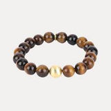 BuDhaGirl Bianca Bracelet In Tiger Eye - Infinity Raine