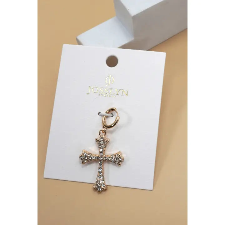 Cross Charm for Scarf - Infinity Raine