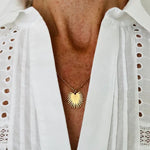 Cacti Necklace In Gold - Infinity Raine