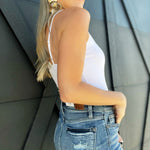 Cami Tank In White - Infinity Raine