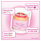 Donut Worry Be Happy Candle - Infinity Raine