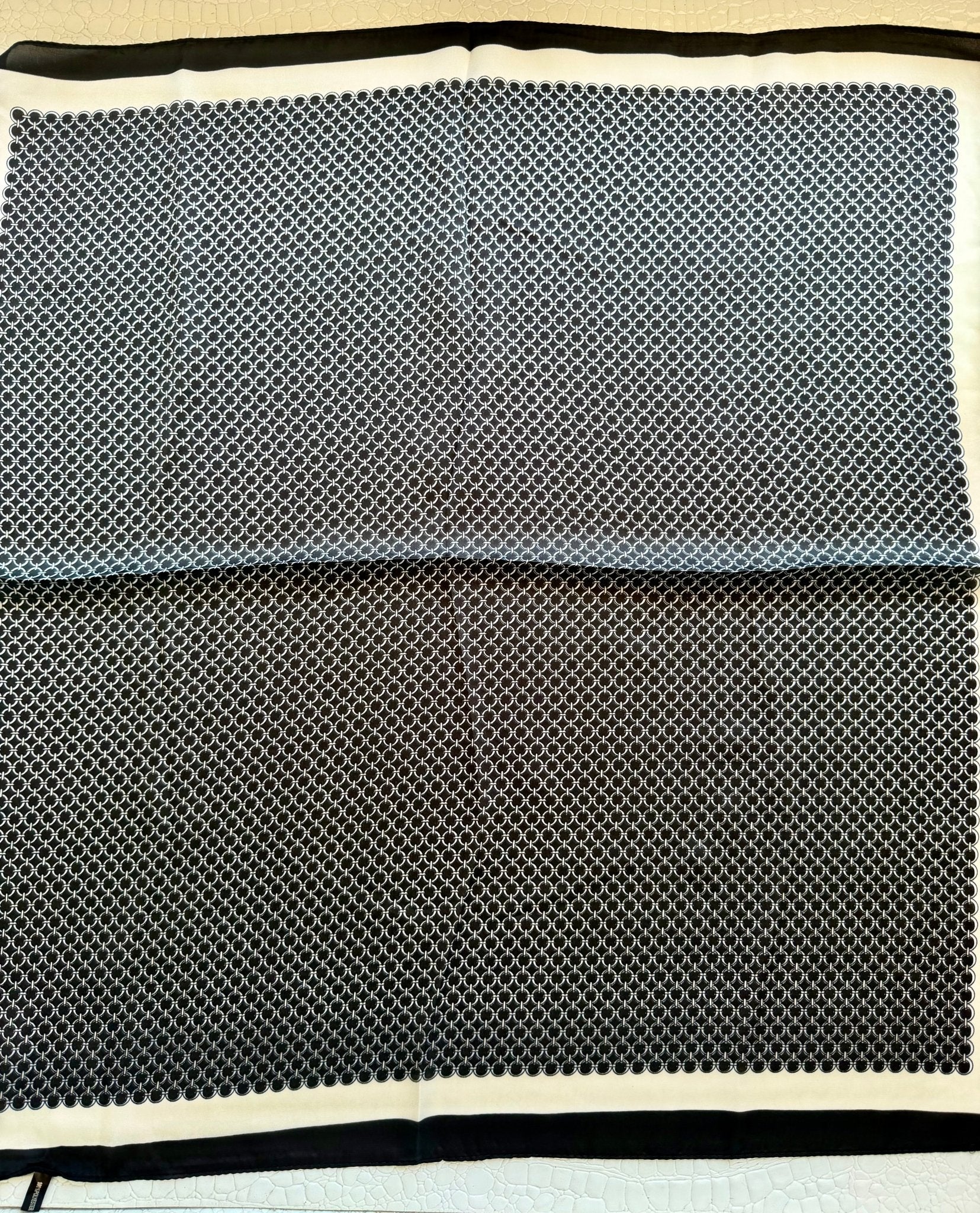 Chic Accent Scarf In Black - Infinity Raine