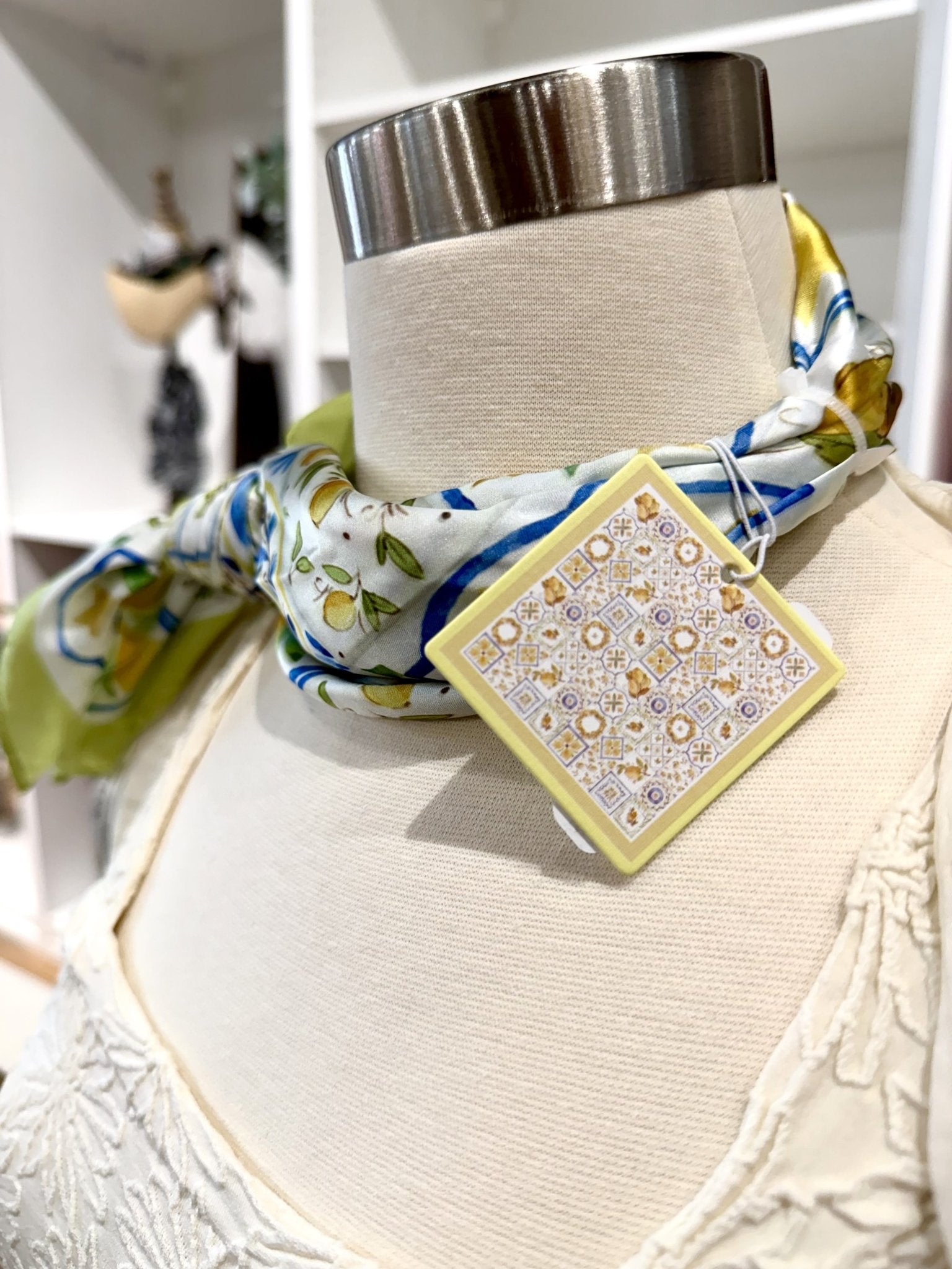 Chic Accent Scarf - Summer In Italy - Infinity Raine