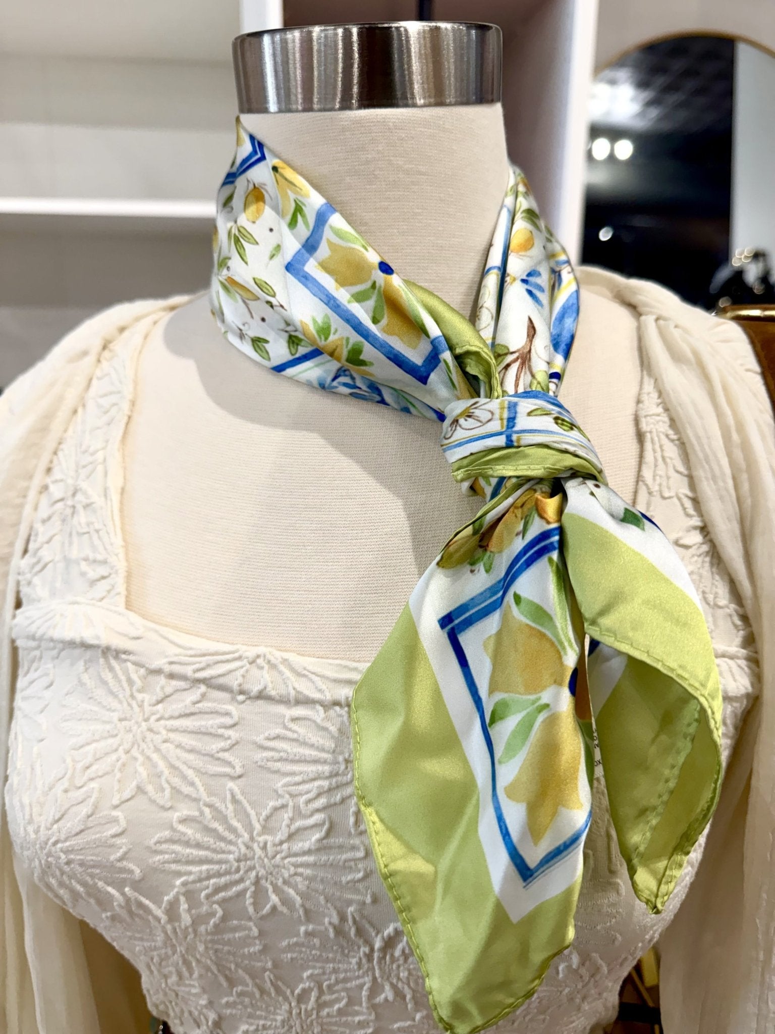 Chic Accent Scarf - Summer In Italy - Infinity Raine