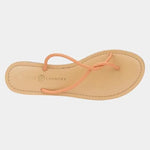 Chinese Laundry Leather Camisha Sandal-Coral - Infinity Raine