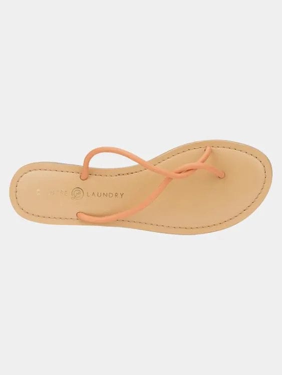 Chinese Laundry Leather Camisha Sandal-Coral - Infinity Raine