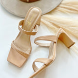 Chinese Laundry Yaya Smooth Heels In Nude - Infinity Raine