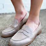 Chinese Laundry Beloved Patent Loafer In Nude - Infinity Raine