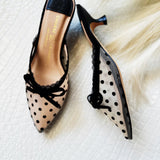 Chinese Laundry Shoes - Heels & Wedges Chinese Laundry Mel Dot Kitten Heel In Black