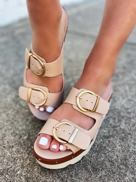 Chinese laundry gold sandals outlet