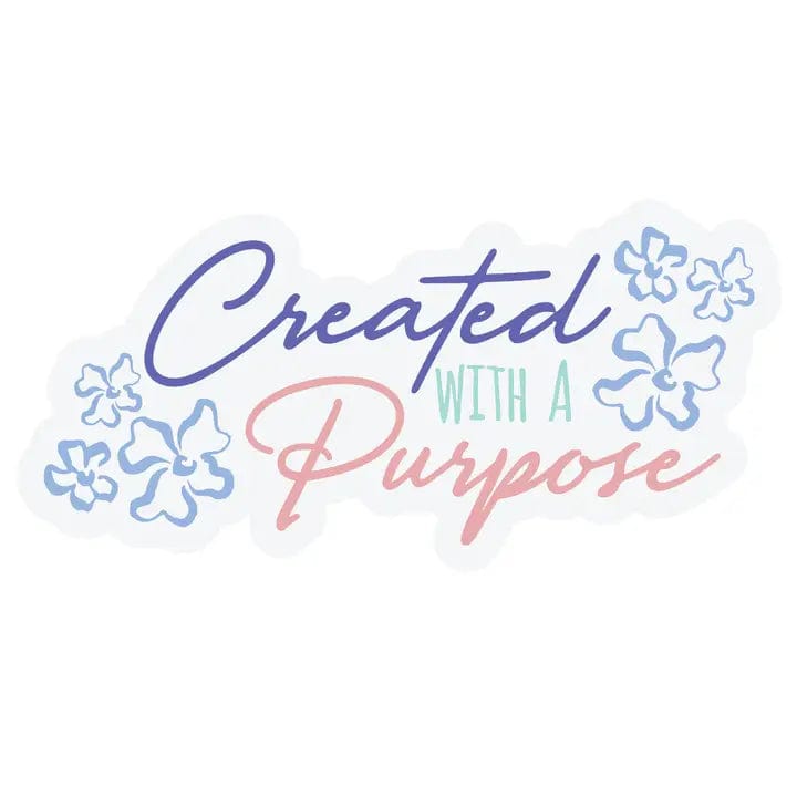 Clairmont & Co Created With A purpose Sticker