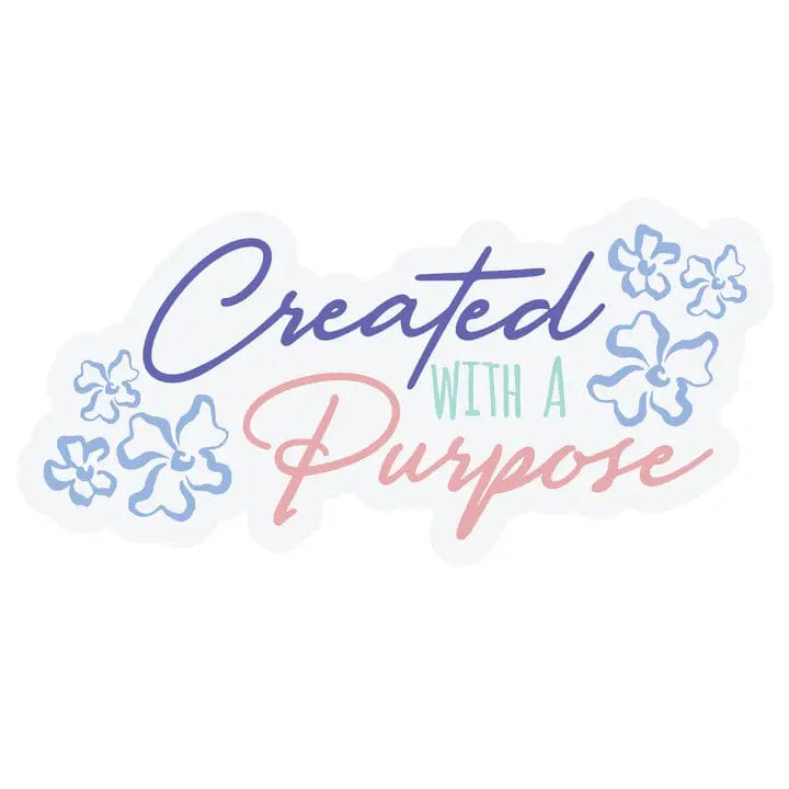 Created With A purpose Sticker - Infinity Raine