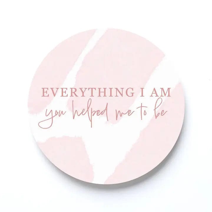 Clairmont & Co Home - Drinkware Everything I Am Coasters