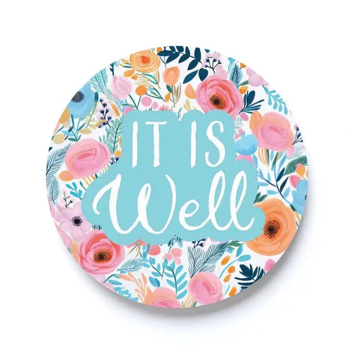 Clairmont & Co Home - Drinkware It Is Well Coasters