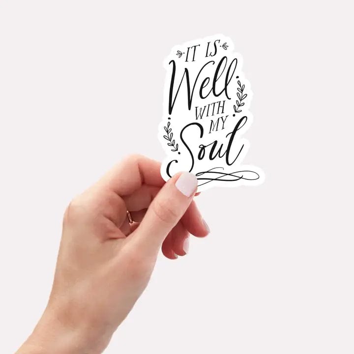 Clairmont & Co It Is Well With My Soul Sticker