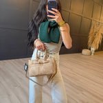 Collared Button Down Cardigan Sweater in Hunter Green - Infinity Raine