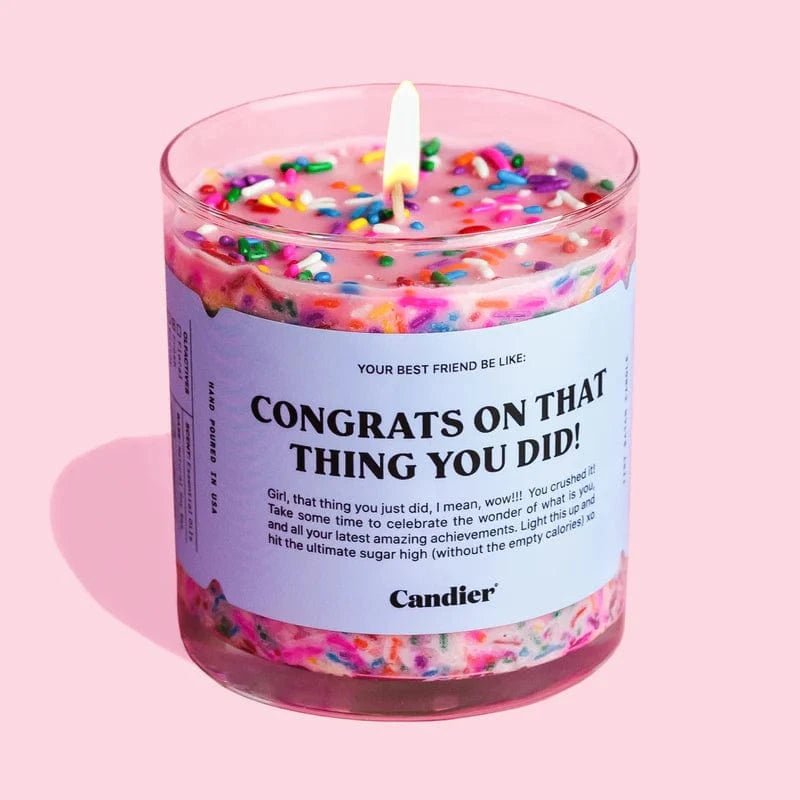 Congrats On That Thing You Did Candle - Infinity Raine