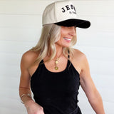 Contrast Side Panel Sleeveless Top In Ash Black - Infinity Raine
