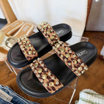 Corkys Have A Seat Sandal In Leopard - Infinity Raine
