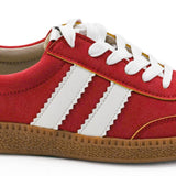 Corkys' Heads Up Sneakers In Red - Infinity Raine