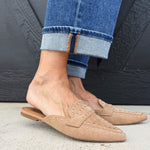 Corkys Mischief Mule In Camel Faux Suede - Infinity Raine