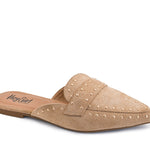 Corkys Mischief Mule In Camel Faux Suede - Infinity Raine