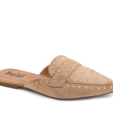 Corkys Mischief Mule In Camel Faux Suede - Infinity Raine