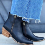 Corkys Toil N Trouble Booties In Black - Infinity Raine
