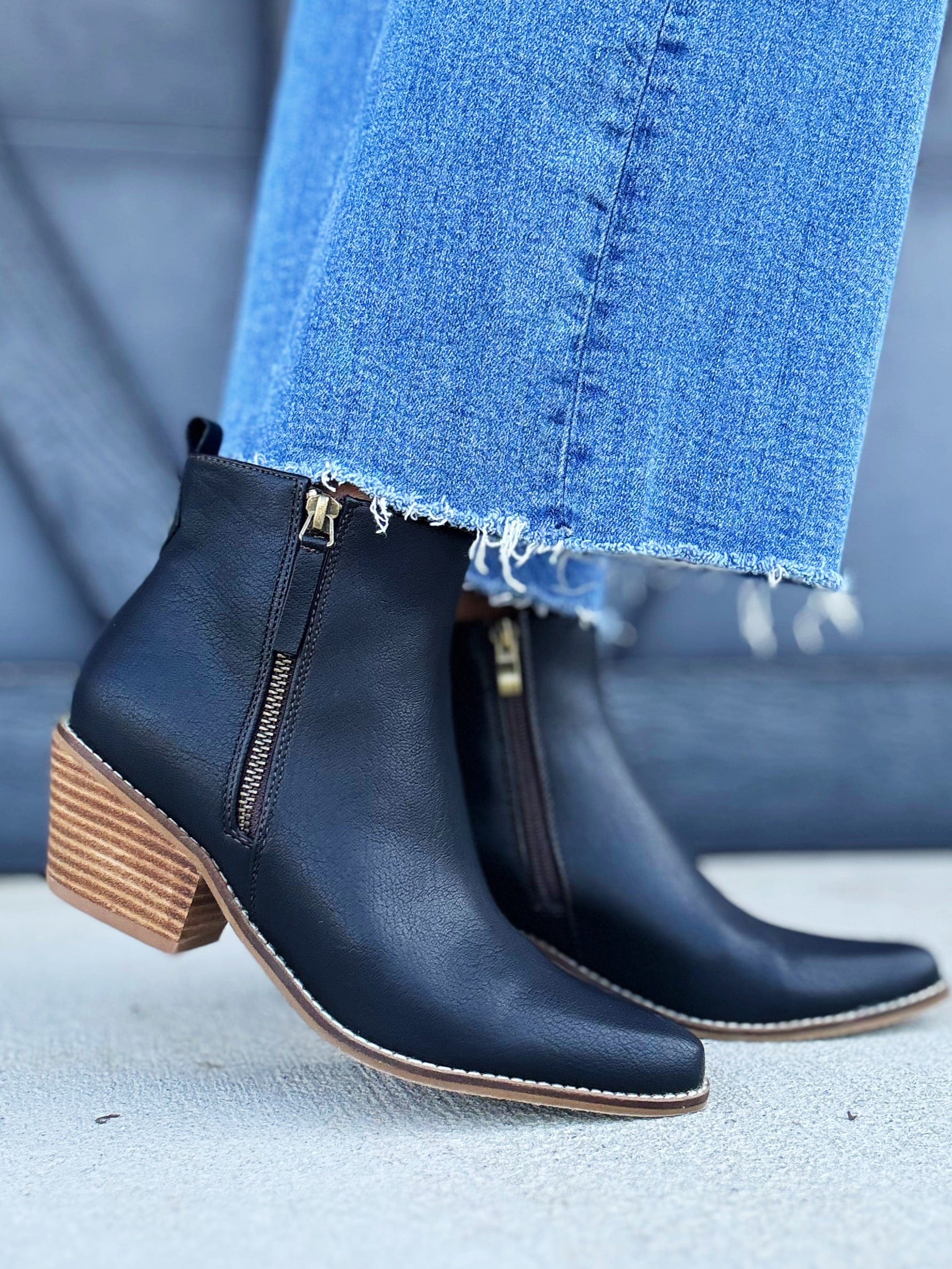 Corkys Toil N Trouble Booties In Black - Infinity Raine