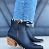 Corkys Toil N Trouble Booties In Black - Infinity Raine