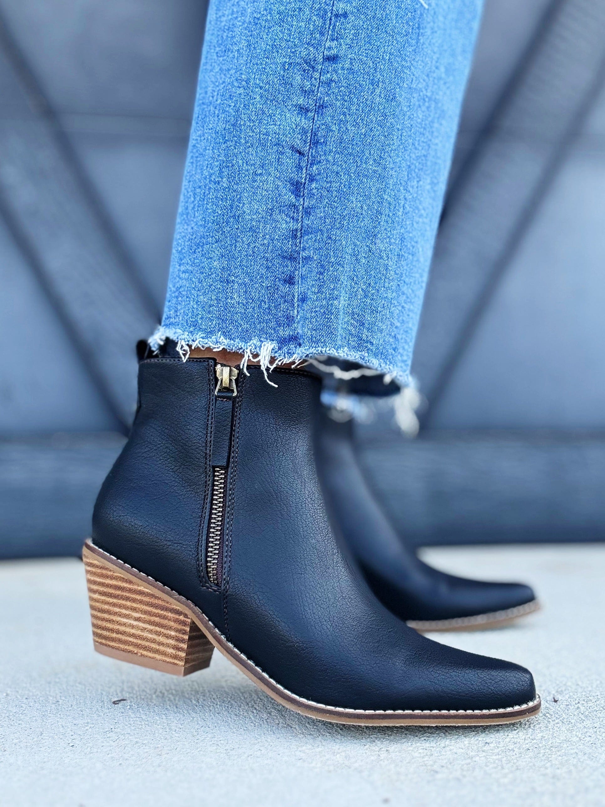 Corkys Toil N Trouble Booties In Black - Infinity Raine