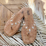 Corkys Jump In Pearl Flip Flop In Clear - Infinity Raine