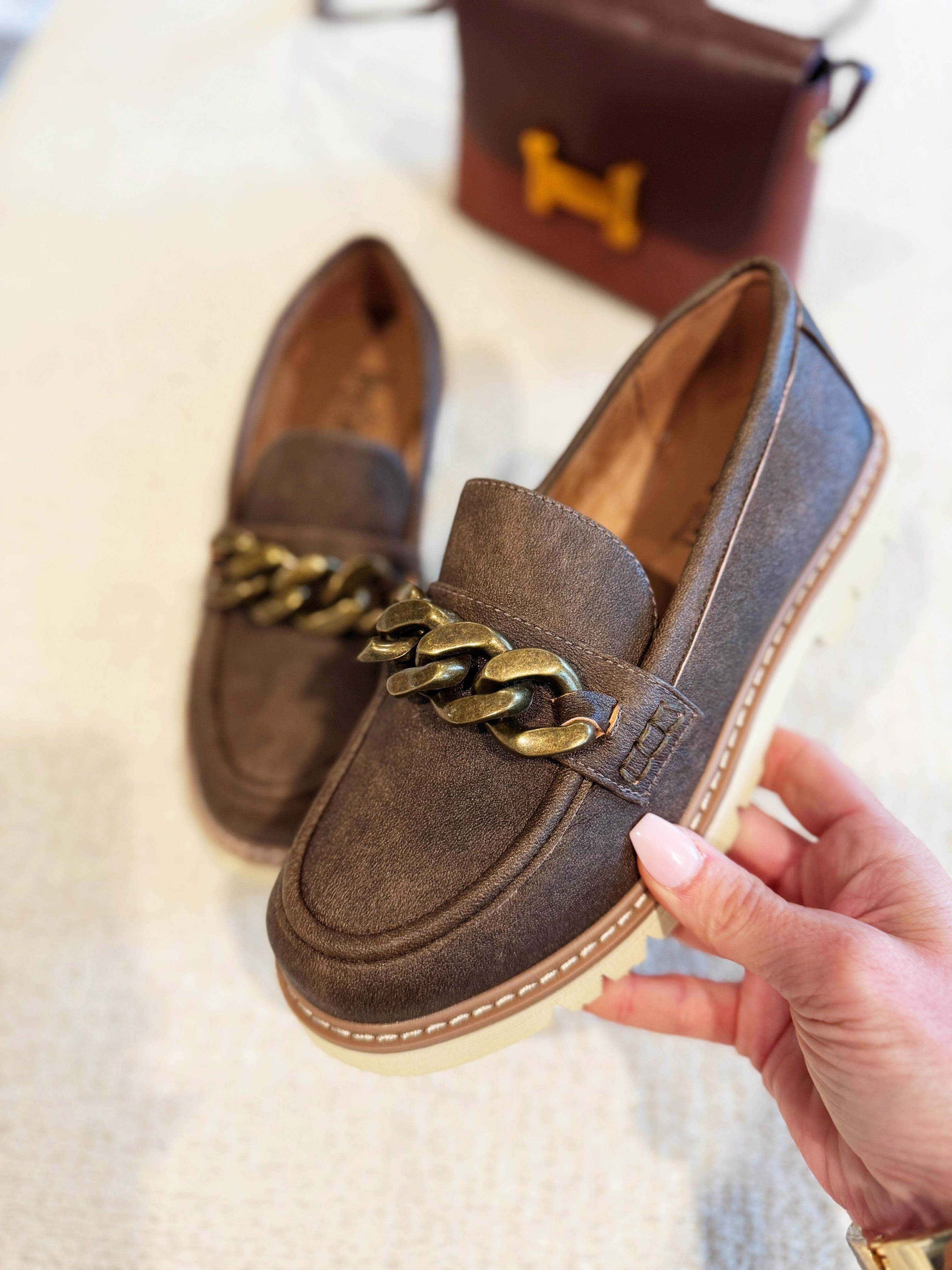 CORKYS Shoes - Flats Corkys Not Literally Loafers In Chocolate
