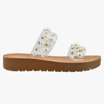 Corkys Bad Romance Sandals In Clear - Infinity Raine