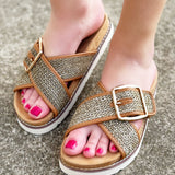 Corkys Booked Sandal In Tan - Infinity Raine