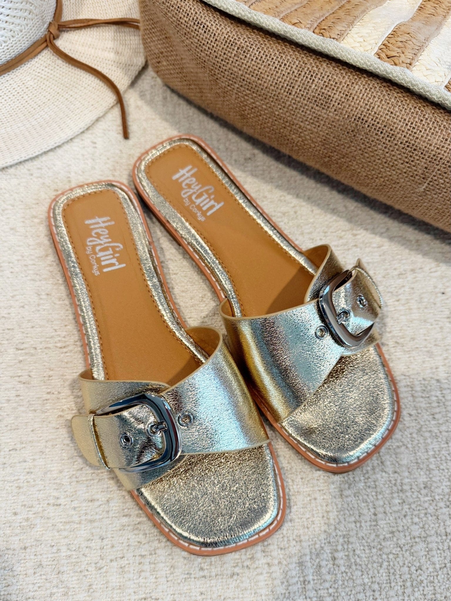 Corkys Shoes - Sandals Corkys Pick Me Up In Gold