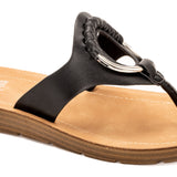 Corkys Ring My Bell Sandals In Black - Infinity Raine