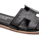 Hey Girl By Corkys Picture Perfect Sandals In Black - Infinity Raine