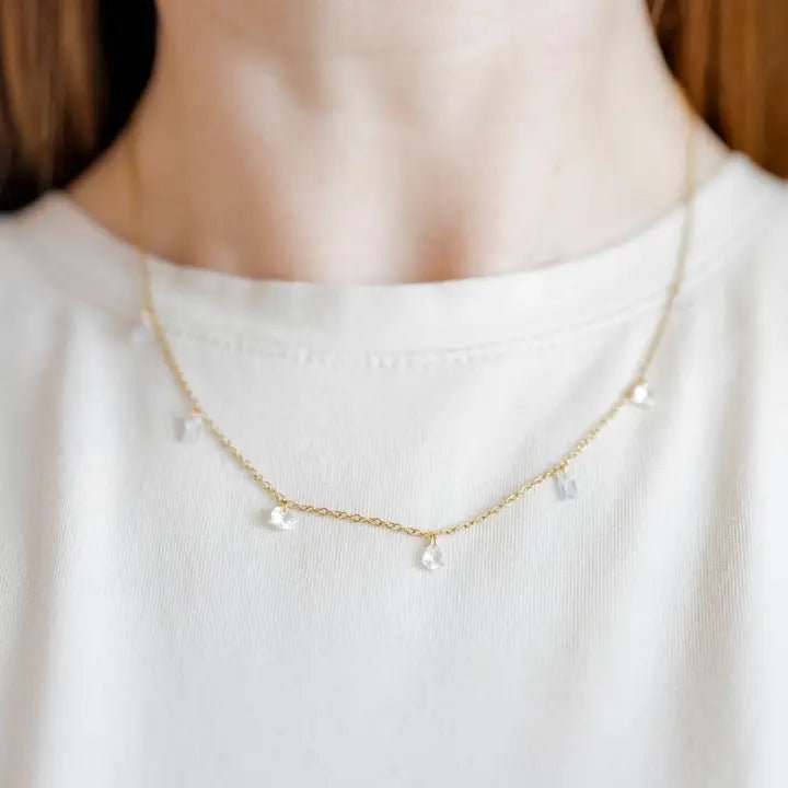 Dainty Chain Necklace In Alegra Necklace - Infinity Raine