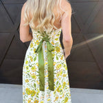 Dandelion Dreams Tube Maxi Dress In White - Infinity Raine