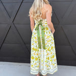 Dandelion Dreams Tube Maxi Dress In White - Infinity Raine