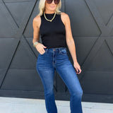 Dark Pencil Leg Jean - Infinity Raine