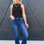 Dark Pencil Leg Jean - Infinity Raine