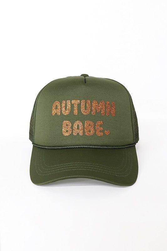 Autumn Babe Trucker Hat-Multi - Infinity Raine