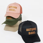 Autumn Babe Trucker Hat-Multi - Infinity Raine